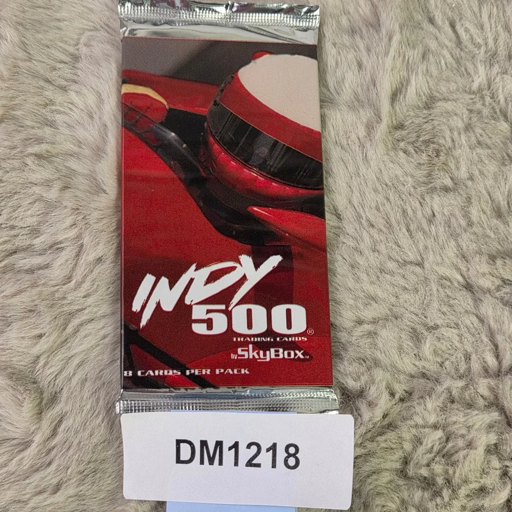 Lot of 5 1995 SkyBox Indy 500 Trading Card Packs Factory Sealed 8 Cards Per Pack